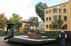 Integrierte Gesamtschule Halle – Projekt des Architekturbüros Dipl.-Ing. Thomas Näther, 2011-2013
