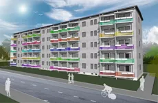 MFH, Leipzig Thierbacher Straße – Projekt des Architekturbüros Dipl.-Ing. Thomas Näther, 2005
