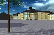 Neubau Rathaus Mechernich – Projekt des Architekturbüros Dipl.-Ing. Thomas Näther, 2003