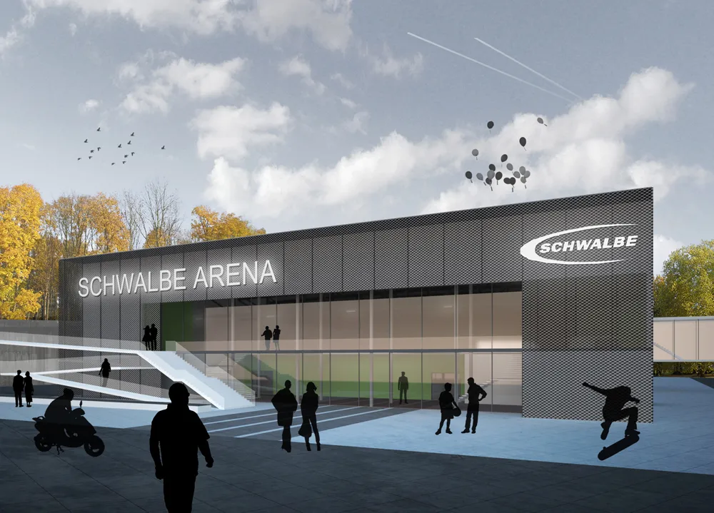 Sporthalle Gummersbach Schwalbe-Arena – Projekt des Architekturbüros Dipl.-Ing. Thomas Näther, 2012