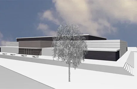 Sporthalle Kedainiai Lithunia – Projekt des Architekturbüros Dipl.-Ing. Thomas Näther, 2009 - 2010