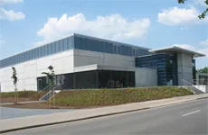 Sporthalle Markranstädt, geplant vom Architekturbüro Dipl.-Ing. Thomas Näther