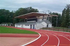 Sportpark Markranstädt – Projekt des Architekturbüros Dipl.-Ing. Thomas Näther, 2000