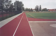 Stadion Oschatz – Projekt des Architekturbüros Dipl.-Ing. Thomas Näther, 2004